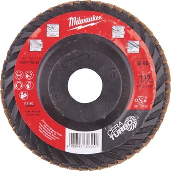 Brusný kotouč Lamelový kotouč MILWAUKEE SLC 50 CERA TURBO 115 mm G60 4932472229