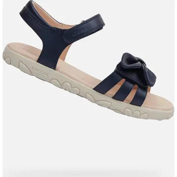 Dětská móda Dívčí sandály GEOX HAITI TMAVĚ MODRÁ 30