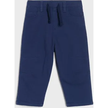 Chlapecké kalhoty Sinsay - Džíny s fleecovou podšívkou - námořnická modrá - 017AD-59X - 017AD-59X-80