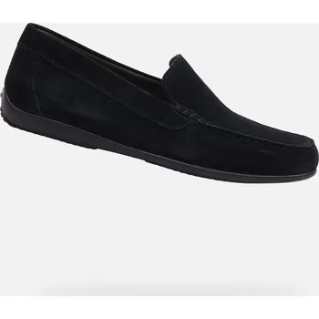 Pánská fitness obuv Pánské mokasíny GEOX ASCANIO G002709 TMAVĚ MODRÁ 43