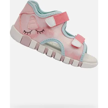 Dívčí obuv Dívčí boty první kroky GEOX IUPIDOO B5517A0AS54C7337 RŮŽOVÁ 26