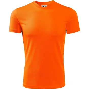 MALFINI Dětské funkční tričko Fantasy s bočnímy švy 100 % polyester Barva: oranžová neonová, Velikost: 146 cm/10 let