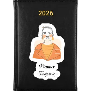 Diář Knižkový kalendář 2026 A5 černý