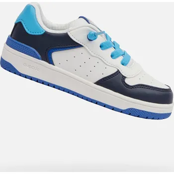 Chlapecká obuv Chlapecké tenisky GEOX WASHIBA J45LQB05411C1343 BÍLÁ 29