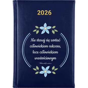 Kalendář Knižní kalendář 2026 A5 modrý