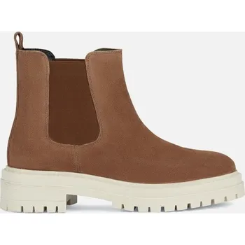 Dámská zimní obuv Dámské kontíkové boty GEOX IRIDEA HNĚDÁ 38