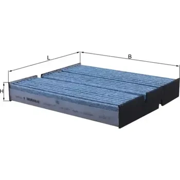 Kabinový filtr KNECHT Filtr vzduchu v interiéru KNC LAO 1467