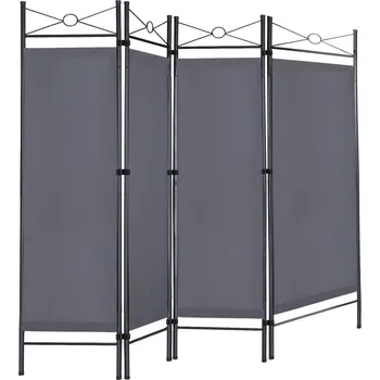 Paraván Kovová antracit paraván / dělící stěna / závěs
