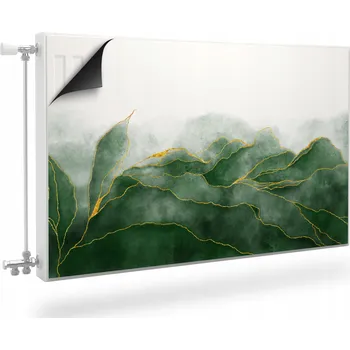 Obraz Magnetická podložka na radiátor, kryt 90 x 60 cm, zelená