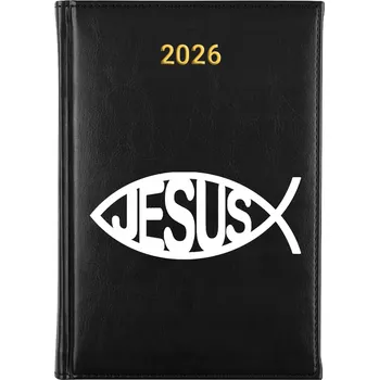 Kalendář Knižkový kalendář 2026 A5 černý