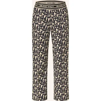 Milano Italy Dámské 7/8 Kalhoty, černá / režná, 36