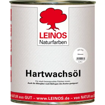 barva a nátěr na dřevo LEINOS 290.032 - Tvrdovoskový olej bezbarvý lesklý 0,75lt