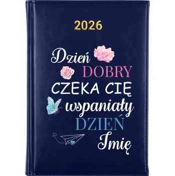Kalendář Knižní kalendář 2026 A5 modrý