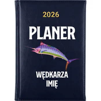 Kalendář Knižkový kalendář 2026 A5 FunnyCase modrý