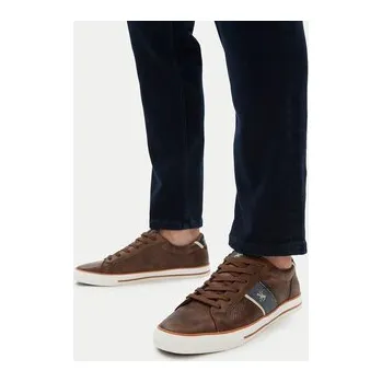 Pánské tenisky Sneakersy Beverly Hills Polo Club CEO-V5-DODO Hnědá 42