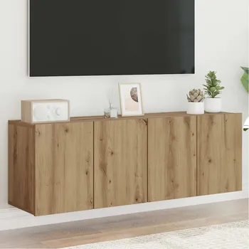 Nábytek vidaXL TV skříňky nástěnné 2 ks 60 x 30 x 41 cm [836939] Barva: dub artisan