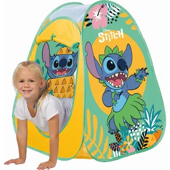 Dětský domeček John Pop Up stan STITCH 75x75x90cm