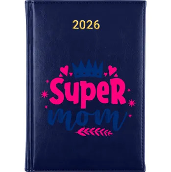 Kalendář Knižní kalendář 2026 A5 modrý