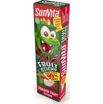 Sušené ovoce SunVita Fruit Sticks ov.tyčinky dračí ovoce 5x20g