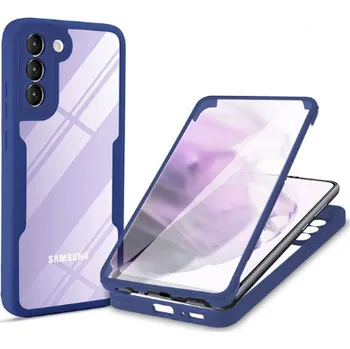 Pouzdro na mobilní telefon Beweare 360 oboustranný TPU kryt na Samsung Galaxy A26 - modrý