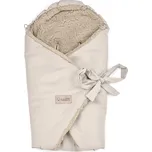 ALBERO MIO Dětská zavinovačka do autosedačky Teddy - béžová