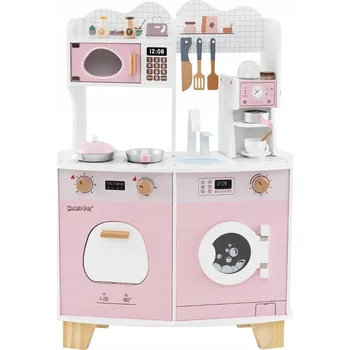 Dětská kuchyňka Dětská kuchyňka Hračka růžová kuchyně Hra na domácnost