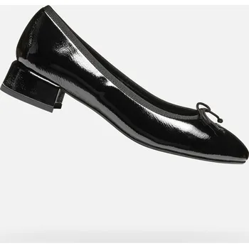 Dámská zimní obuv Dámské boty na podpatku GEOX FLORETIA ČERNÁ 37