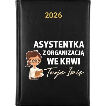 Kalendář Knižní kalendář 2026 A5 FunnyCase černý