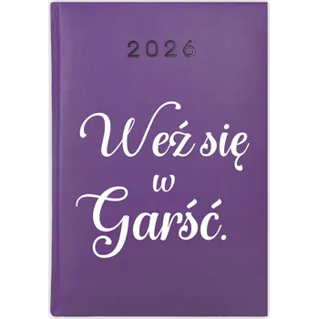 Kalendář Knihový kalendář 2026 A5 fialový