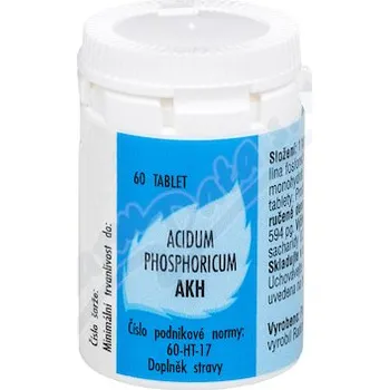 Homeopatikum Acidum phosphoricum AKH tbl.60