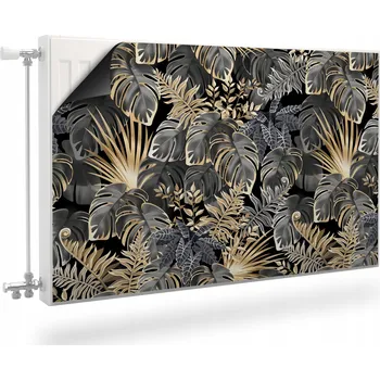 Obraz Magnetická podložka na radiátor, kryt 90 x 60 cm šedá