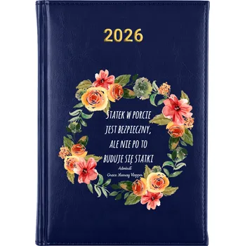 Kalendář Knižní kalendář 2026 A5 modrý