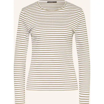 Dámské tričko Windsor. Dámské Tričko S Dlouhým Rukávem, bílá / khaki, 38