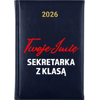 Kalendář Knižkový kalendář 2026 A5 FunnyCase modrý