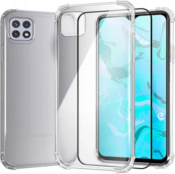 Pouzdro na mobilní telefon Zadní Kryt Hello Case pro Samsung Galaxy A22 5G bezbarvý