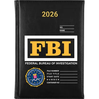 Kalendář Knižní kalendář 2026 A5 FunnyCase černý