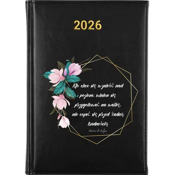 Kalendář Knižní kalendář 2026 A5 FunnyCase černý