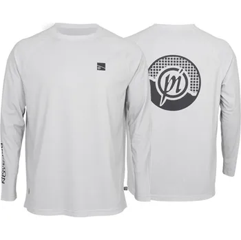 Pánské tričko PRESTON - Triko Grey Performance Sun Shirt UPF-40 vel. L