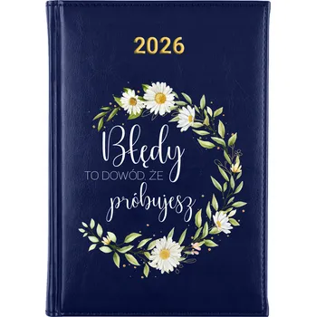 Kalendář Knižní kalendář 2026 A5 modrý