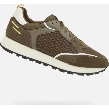 Pánská fitness obuv Pánské tenisky GEOX PARTENIO KHAKI 42