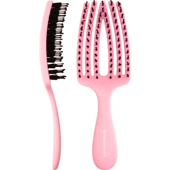 kartáč na vlasy Olivia Garden FINGERBRUSH MINI - mini fingerbrush kartáč na rozčesávání vlasů PINK