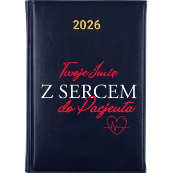Kalendář Knižkový kalendář 2026 A5 FunnyCase modrý