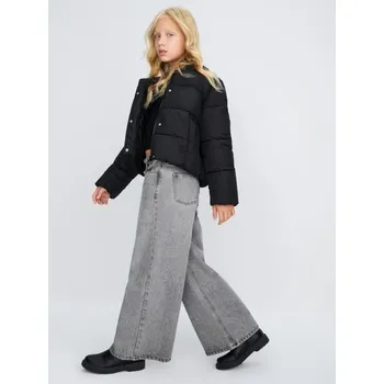 Sinsay - Kalhoty wide leg - šedá - 867ET-85J - 867ET-85J-164