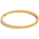 ELENYS Grace – pozlacený náramek 18K žluté zlato Délka náramku: Vnitřní průměr 6 cm / obvod cca 18,8 cm pozlacený náramek 18K žluté zlato