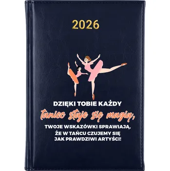Kalendář Knižkový kalendář 2026 A5 FunnyCase modrý