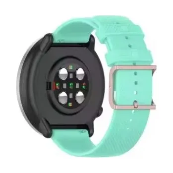 eses Silikonový řemínek s texturovaným povrchem - Mátový, 20 mm