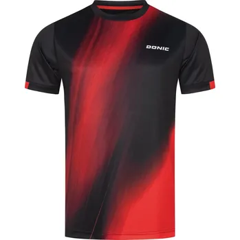 Tričko DONIC Cream černá/červené černá/červená L