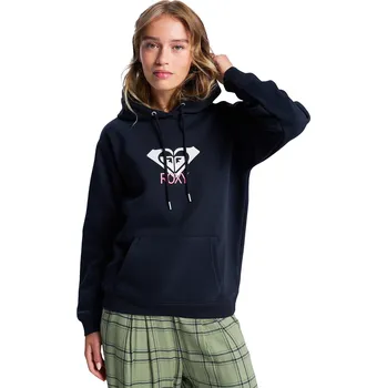 Dámská móda mikina Roxy Surf Stoked Hoodie Brushed Art - KVJ0/True Black XS