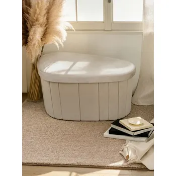 Taburet Sinsay - Taburet s úložným prostorem - béžová - 332GO-08X - 332GO-08X-ONE