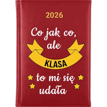 Kalendář Knižní kalendář 2026 A5 FunnyCase červený